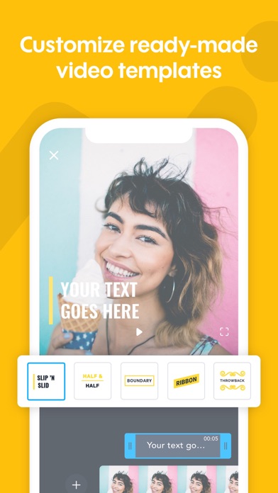 Promo: Marketing Video Maker Screenshot