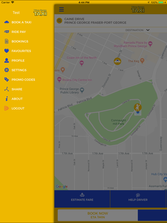 Screenshot #5 pour Prince George Taxi