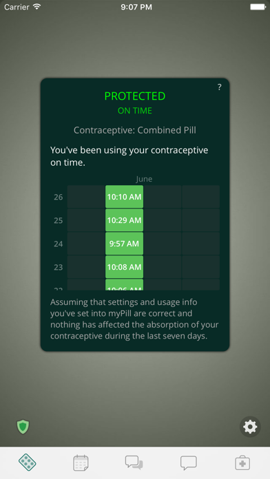 myPill® Birth Control Reminder Screenshot