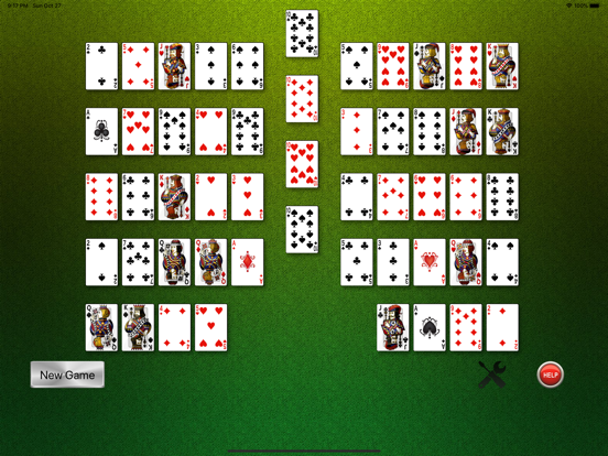 Napoleon Patience iPad screenshot