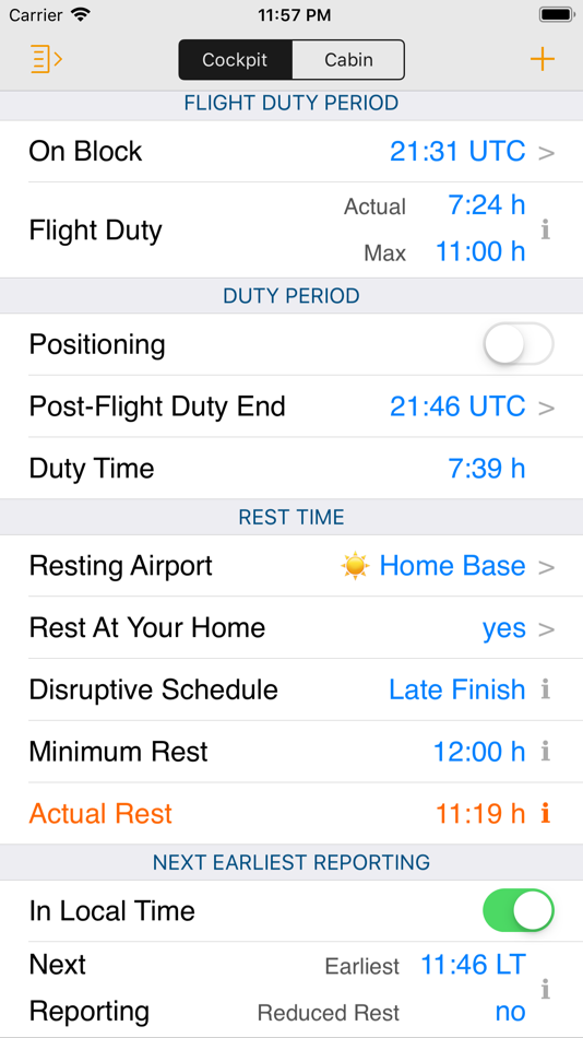 #5. EASA FTL Calc (iOS) 由: Ralf Keber