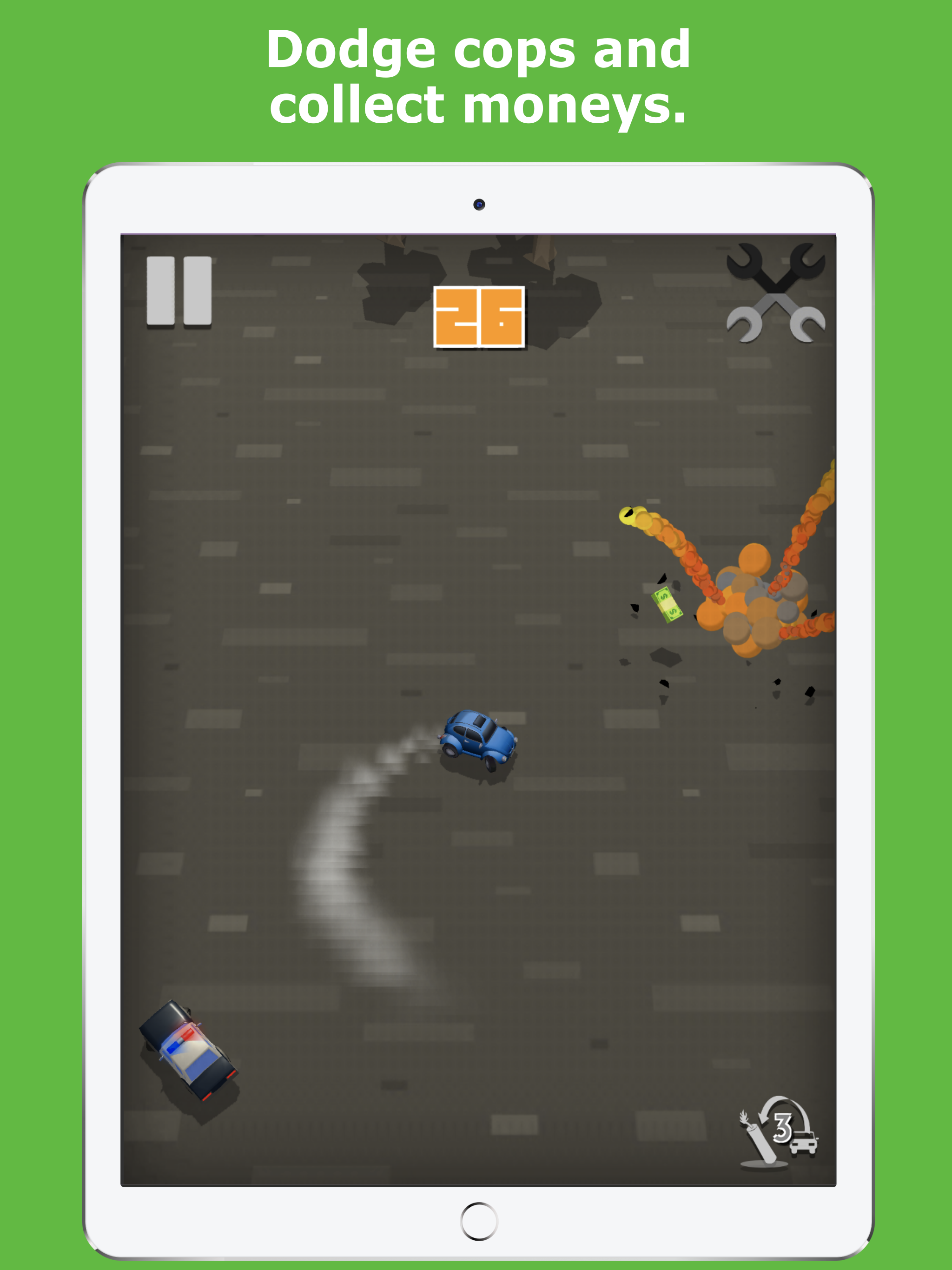 Angry Cops : Car Chase Game