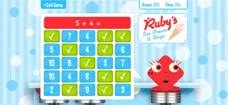 Squeebles Maths Bingo