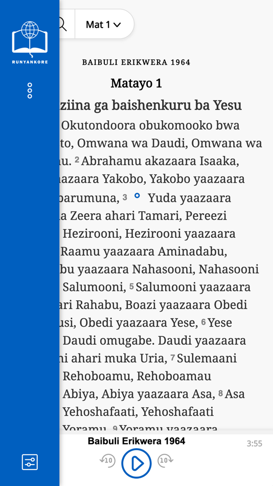 #2. BAIBULI ERIKWERA Runyankore (iOS) Podle: Digital.Bible