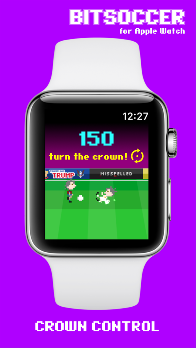 Bit Soccer game for Apple Watch screenshot 3