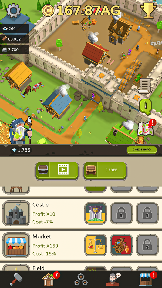 #7. Medieval: Idle Tycoon Clicker (iOS) 来自: Wojciech Grzesik