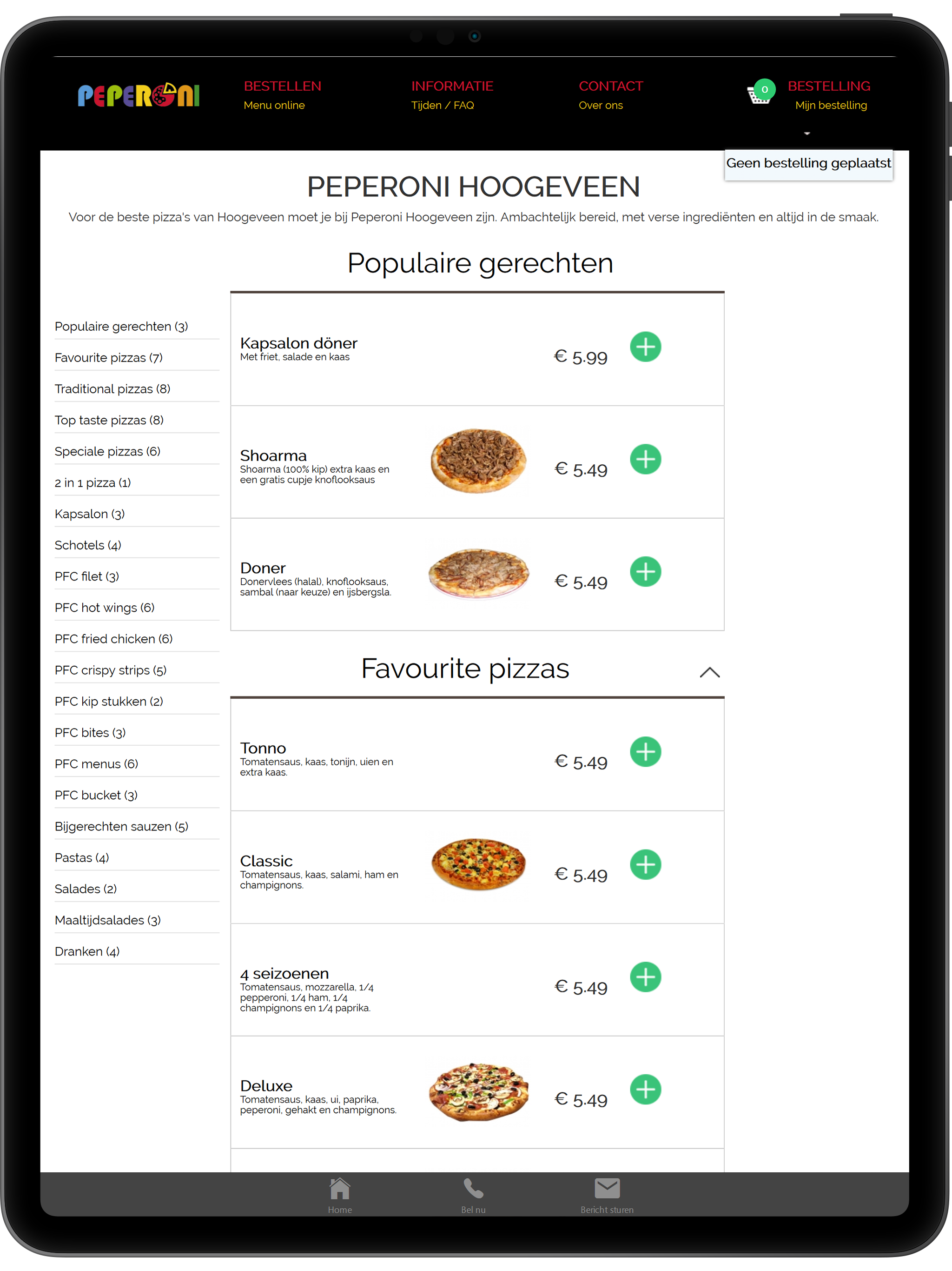 Peperoni Pizzeria Hoogeveen screenshot 7