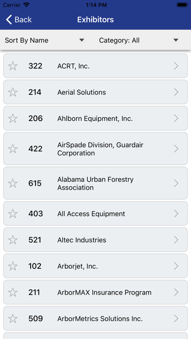 Screenshot 4 of showPRO Events App