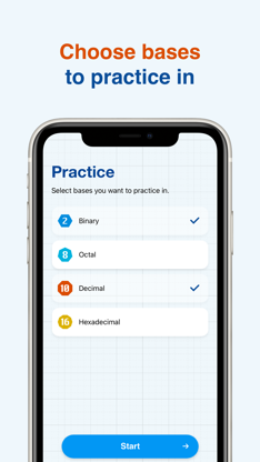 Octo: Learn Base Conversion screenshot 3