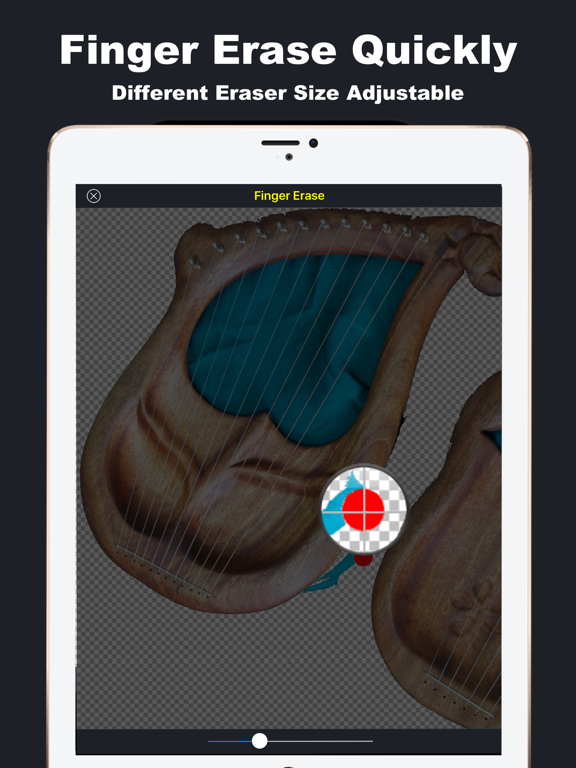 Simple BackgroundEraser iPad screenshot 3 - Photo & Video app