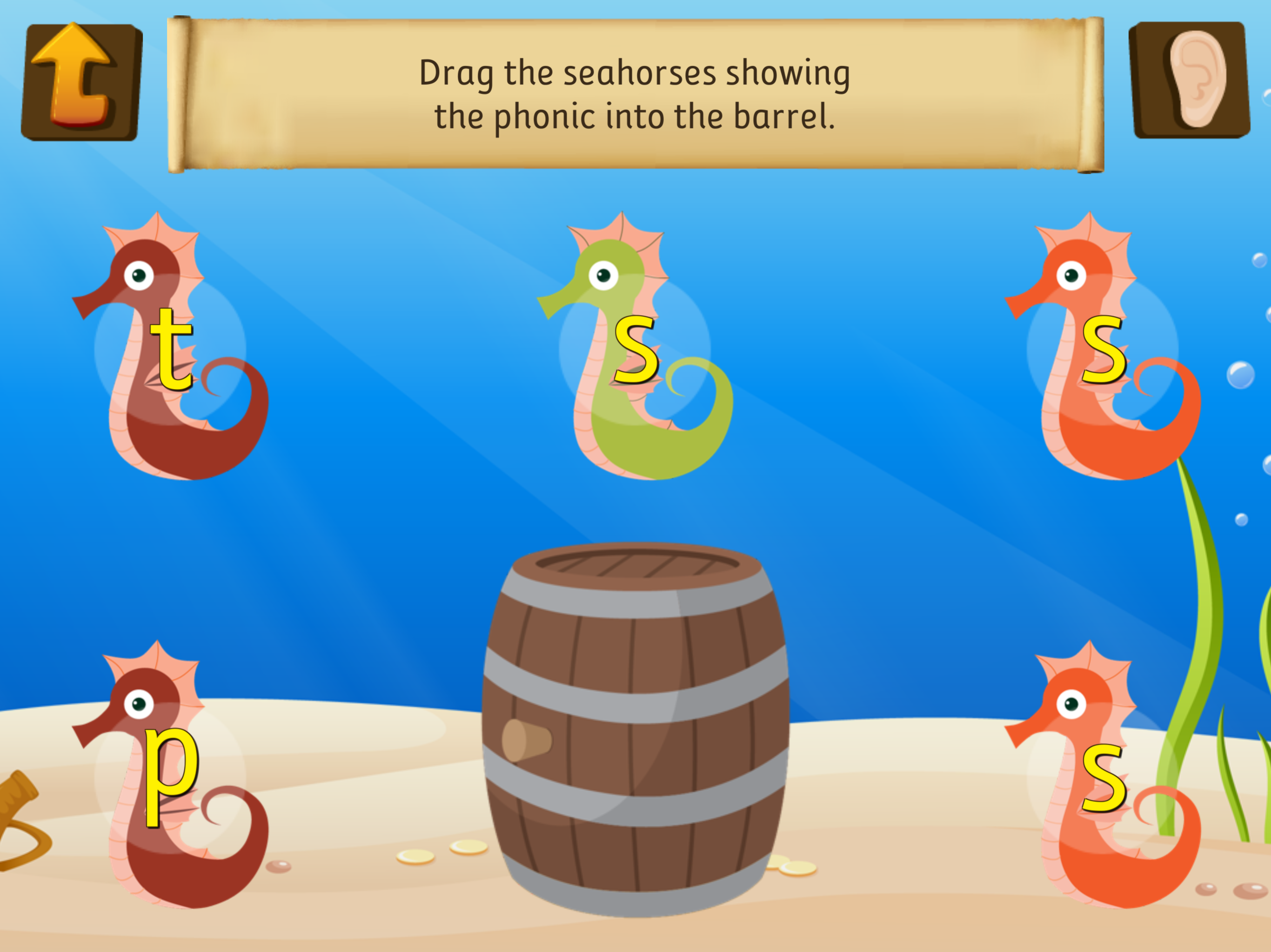 Pirate Phonics 1: Fun Learning screenshot 8