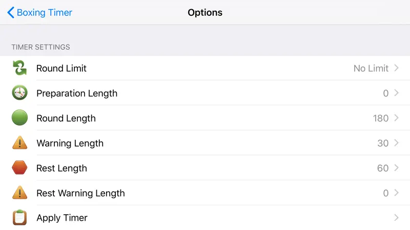Boxing Timer screenshot 5 of 5