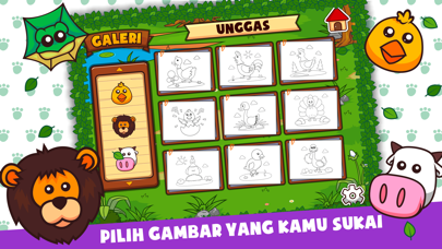 How to cancel & delete Marbel Mewarnai Hewan Darat from iphone & ipad 2