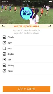 fair play app iphone screenshot 2