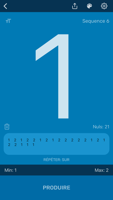 Screenshot #3 pour Random Number Generator App