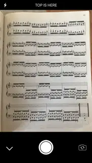notation scanner - sheet music iphone screenshot 1
