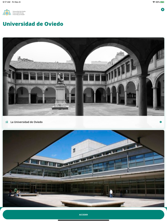 Screenshot #4 pour Universidad de Oviedo