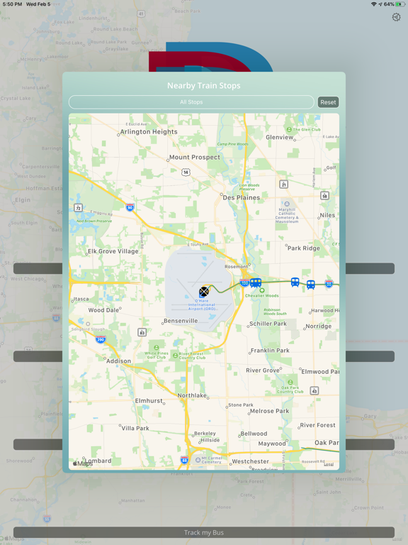 Chicago Transit Planner iPad screenshot 4 - Travel app