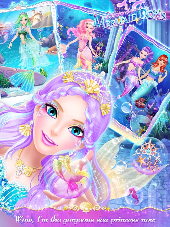Princess Salon: Mermaid Dorisのおすすめ画像3