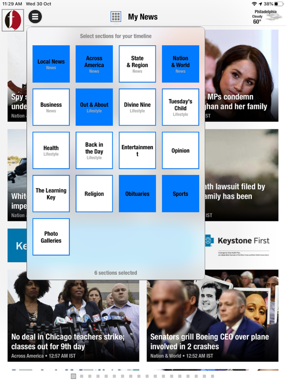 Screenshot #5 pour PhillyTrib.com Newspaper App