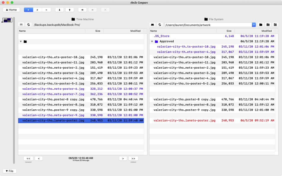 #10. Compare (macOS) 由: Amsterdamsoft LLC