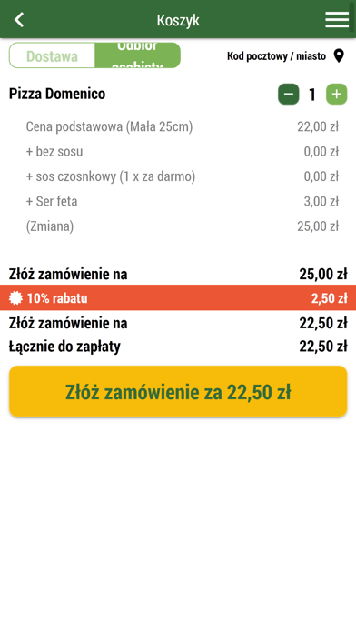 Screenshot #2 pour Pizzeria Gondola
