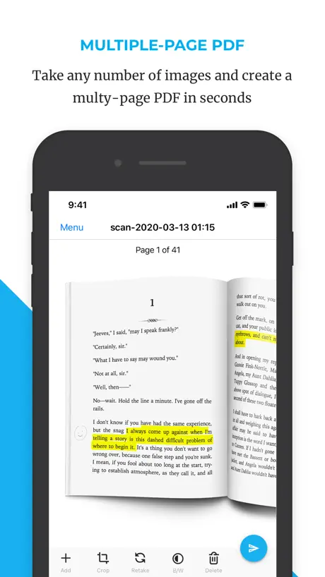 GS EasyScanner: PDF Ersteller