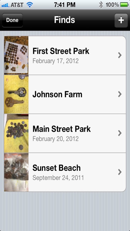 Metal Detecting Organizer screenshot-3
