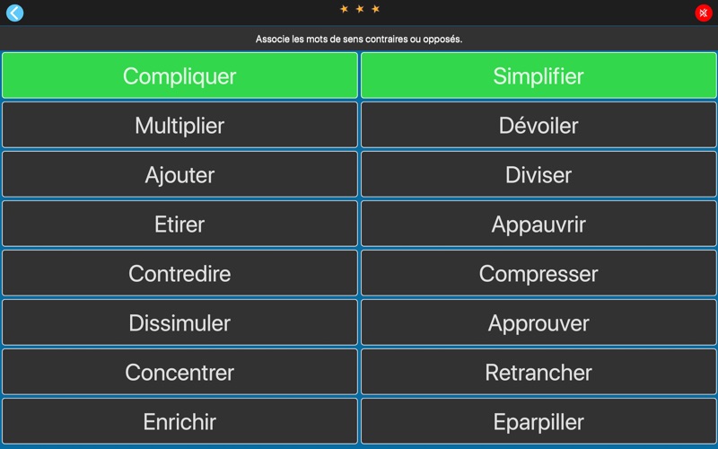 Screenshot #2 pour Paires de mots