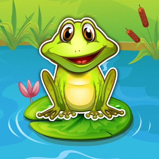 Jungle Frog Jumping Icon