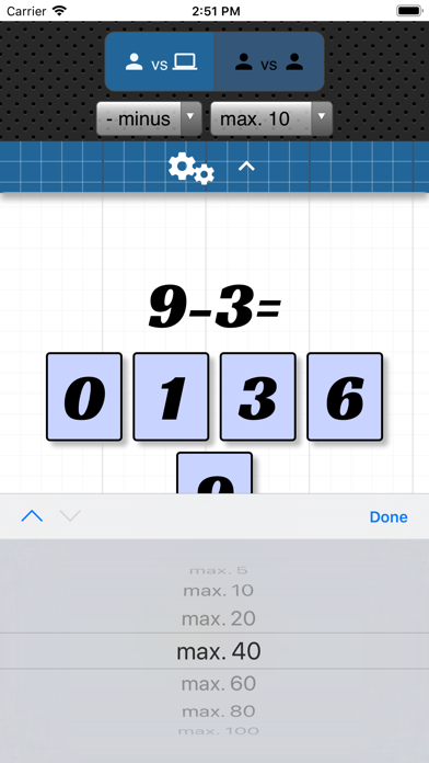 Multiplication table game screenshot 4