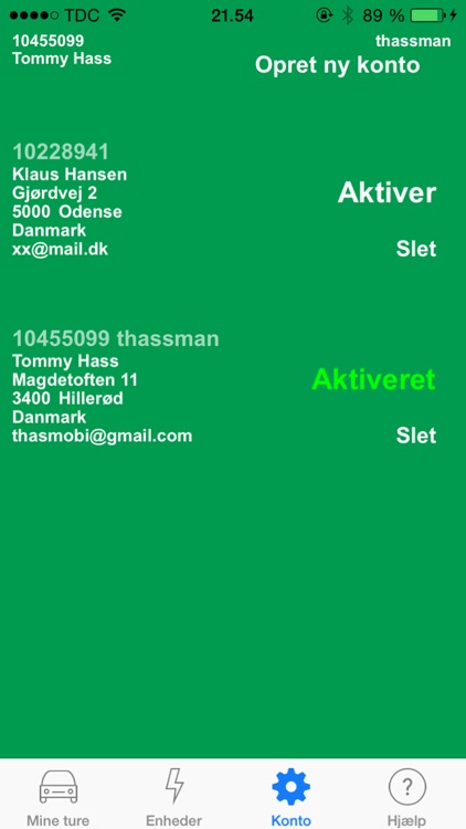 Mine Ture med BroBizz