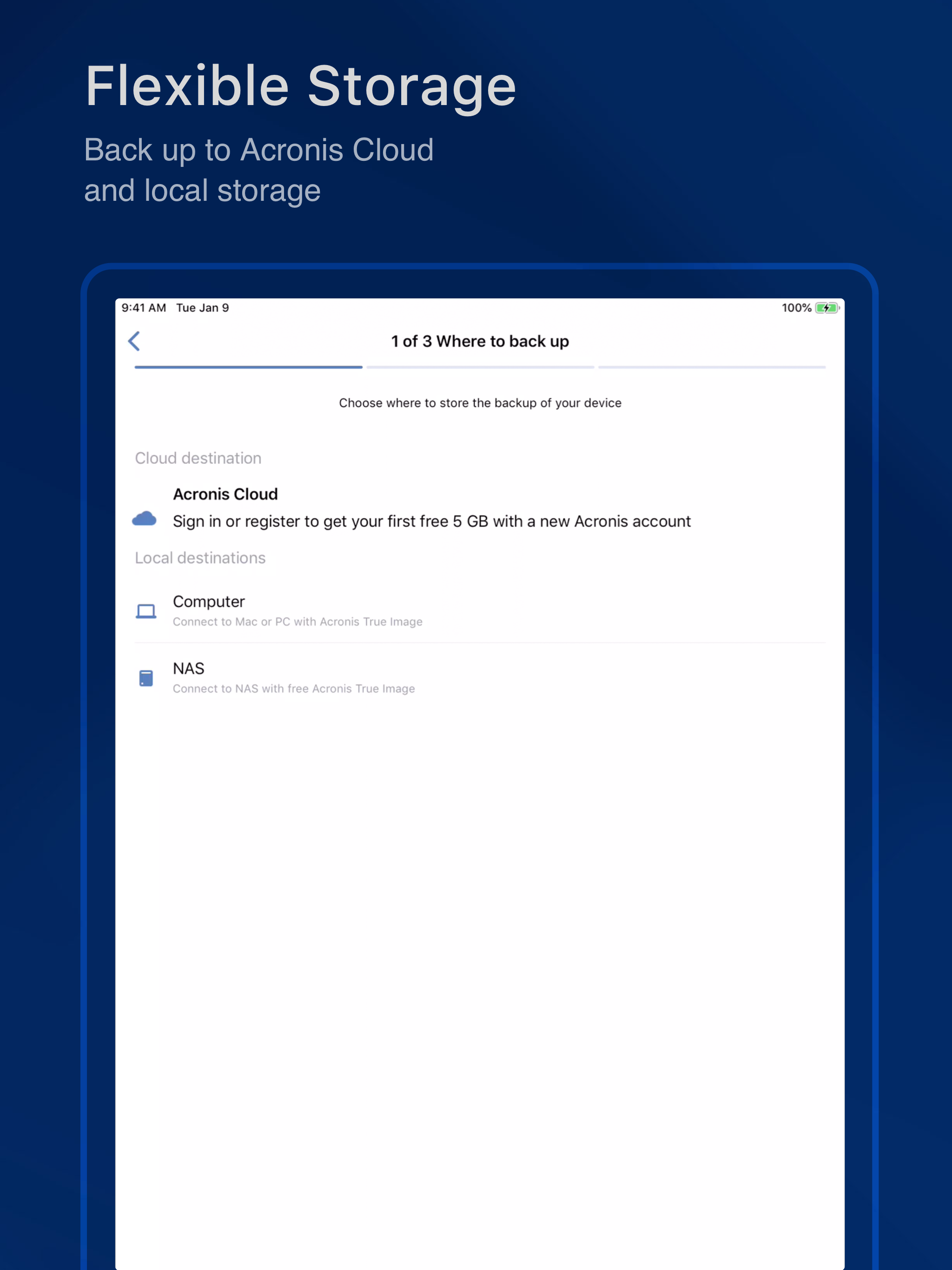 Acronis Mobile