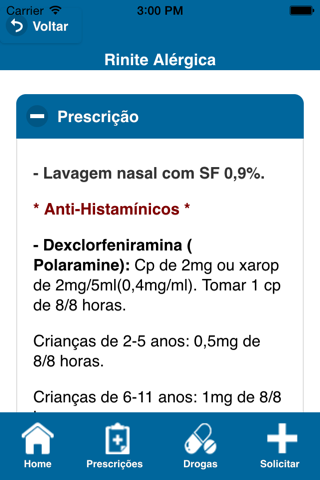 Prescrições Otorrino screenshot 3