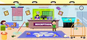 Pretend Play Hotel Cleaning screenshot #5 for iPhone