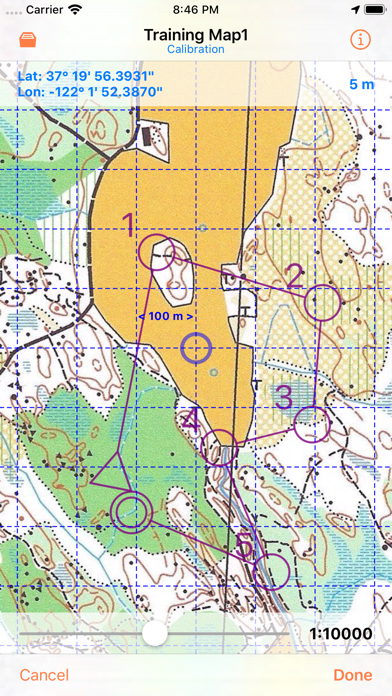 Screenshot #1 pour Orienteering Companion