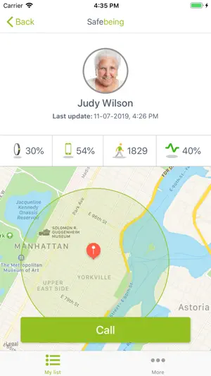 SafeBeing Caretaker screenshot 2