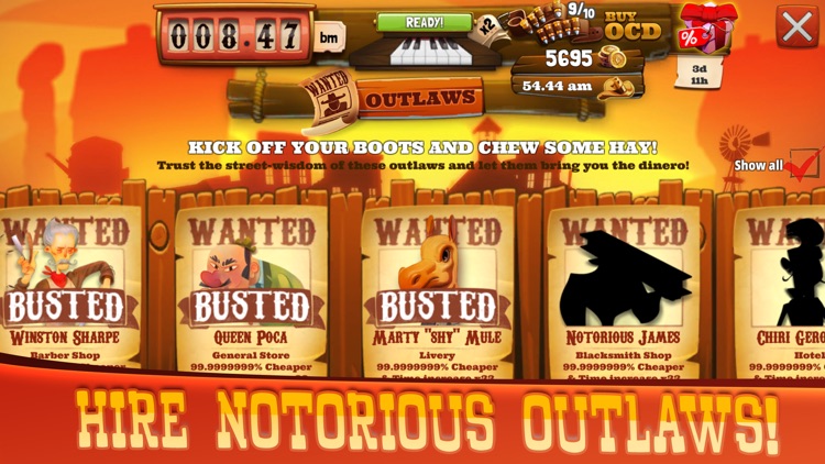 Wild West: Idle Tycoon Clicker screenshot-6