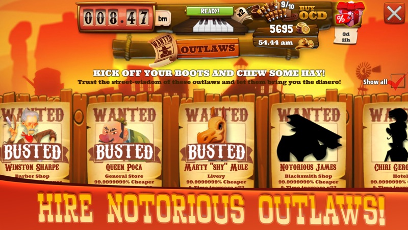 Wild West: Idle Tycoon Clicker screenshot 7
