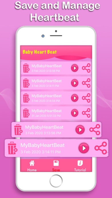 Baby Heartbeat Sound Listener screenshot 2