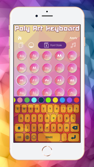 Poly Art Custom Keyboard Maker screenshot 4