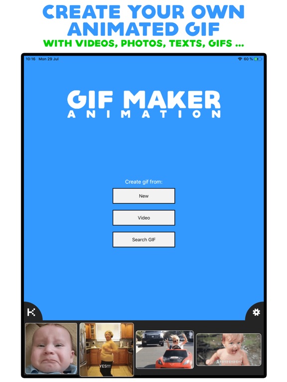 Screenshot #4 pour Gif Maker Animation