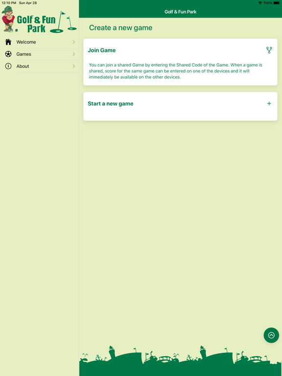 Golf & Fun Park iPad screenshot