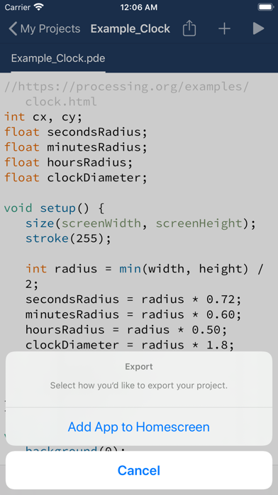 Processing & p5.js iCompilerのおすすめ画像5