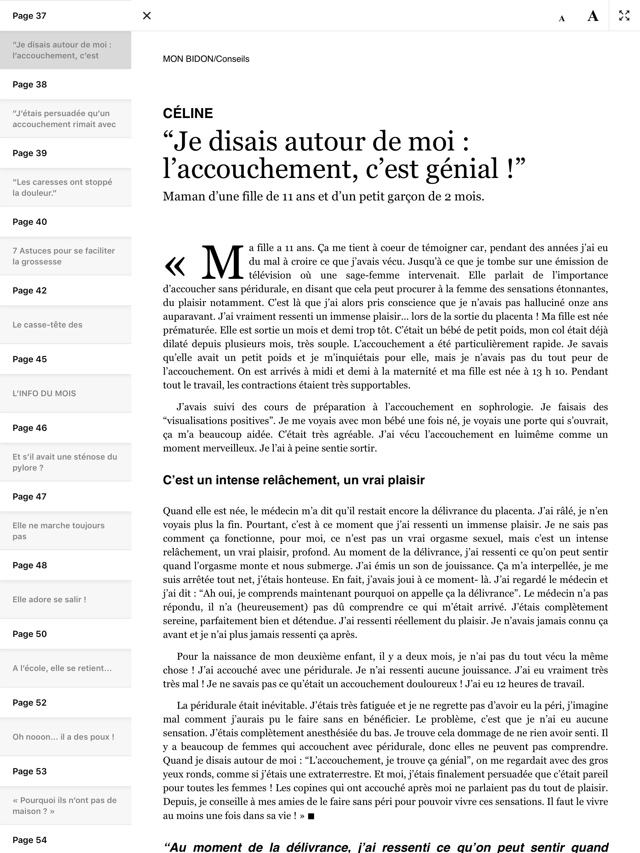 Parents Magazine screenshot 10