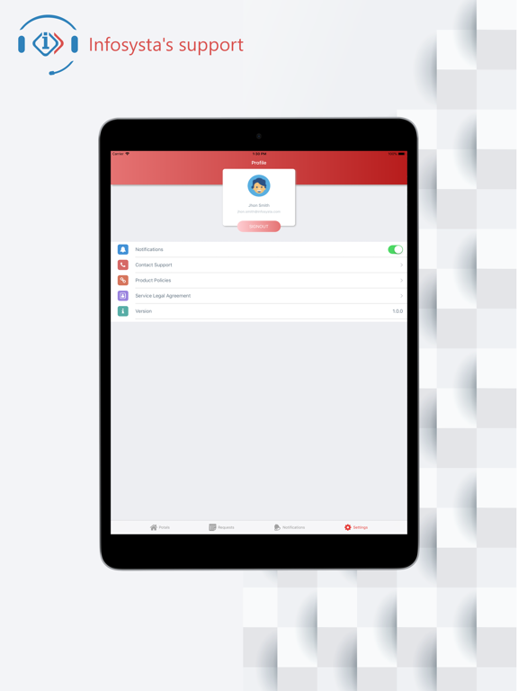 Screenshot #6 pour Infosysta Support
