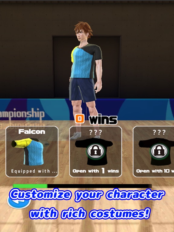Super rally table tennis iPad screenshot
