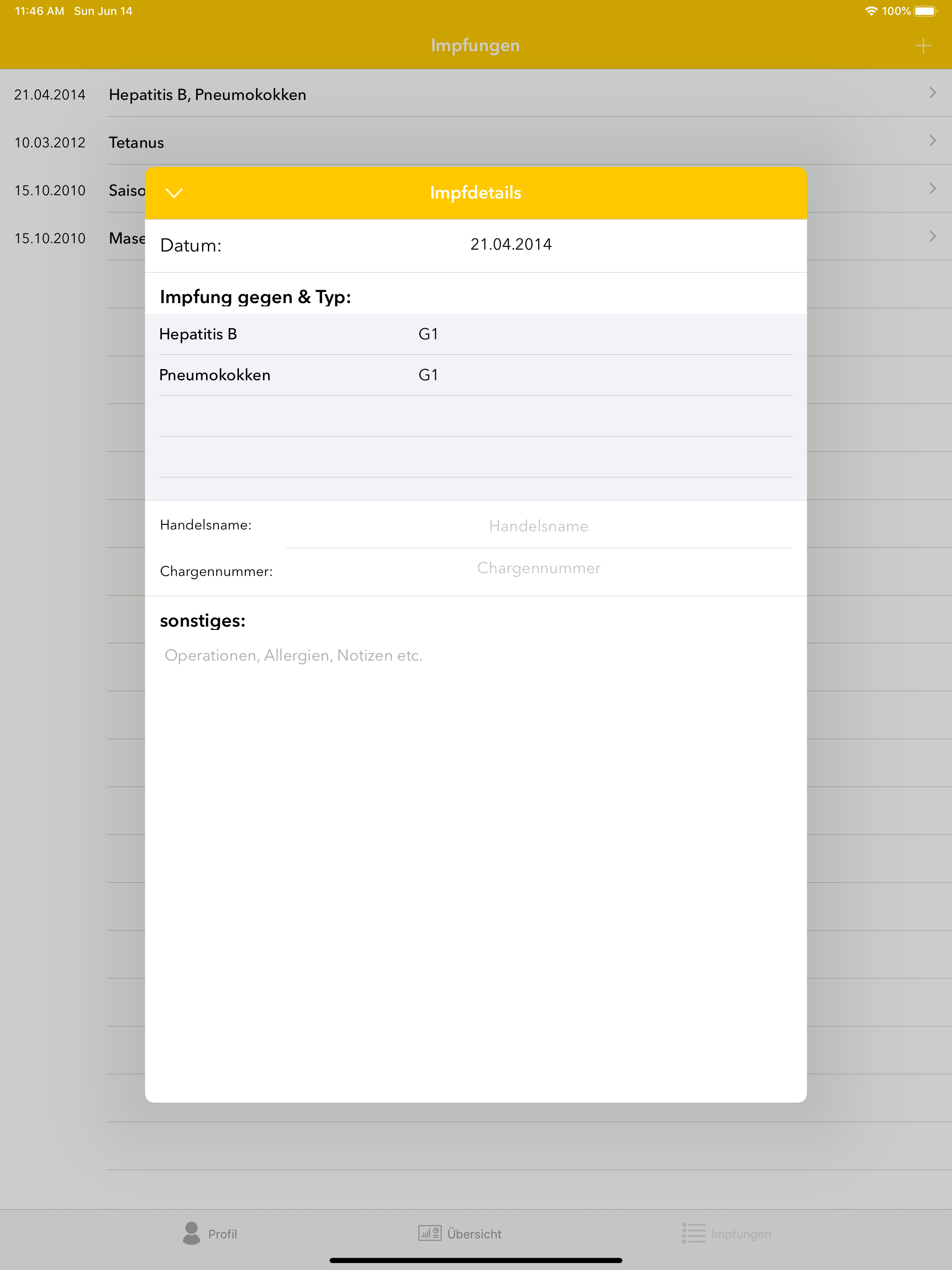 Digitaler Impfpass screenshot 14