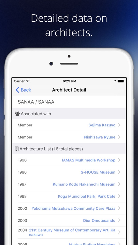 #4. Japan Architecture Map (iOS) 由: Kentaro Tsukuba