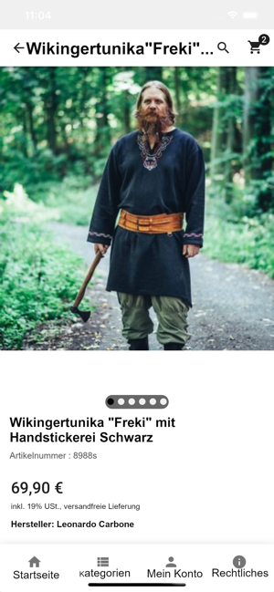 Leonardo Carbone-LARP Kleidung(圖2)-速報App